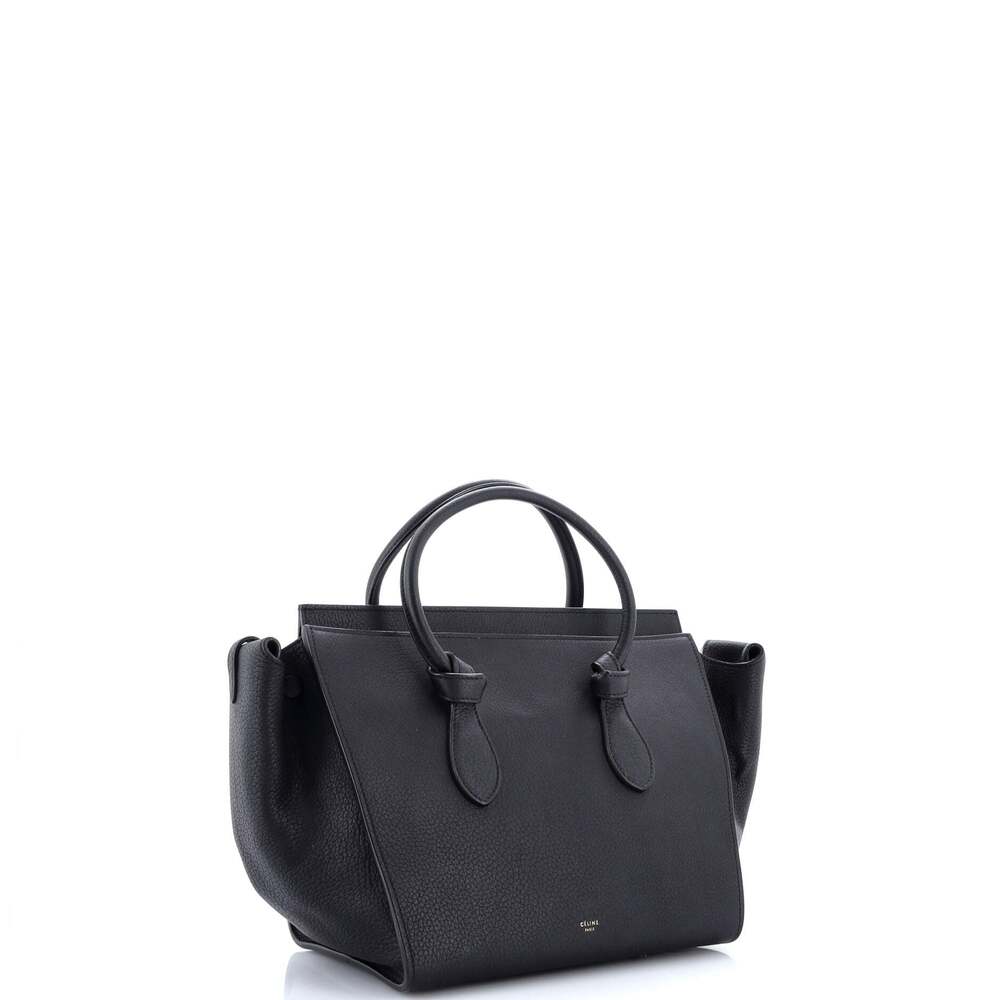 Celine Tie Knot Tote Grainy Leather #240917C99B - Picture 2 of 7
